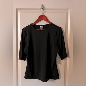 Worthington Womens Ultra Smoothing Crew Neck Top NWT Size L